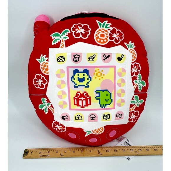 TAMAGOTCHI Connection V3 Super Big Plush 16" ~ Red ~ Bandai Spirits Banpresto - Picture 6 of 10